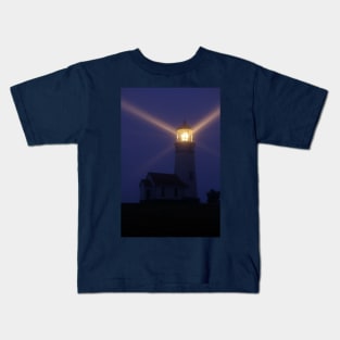 Cape Blanco Lighthouse at Night - Oregon, USA Kids T-Shirt